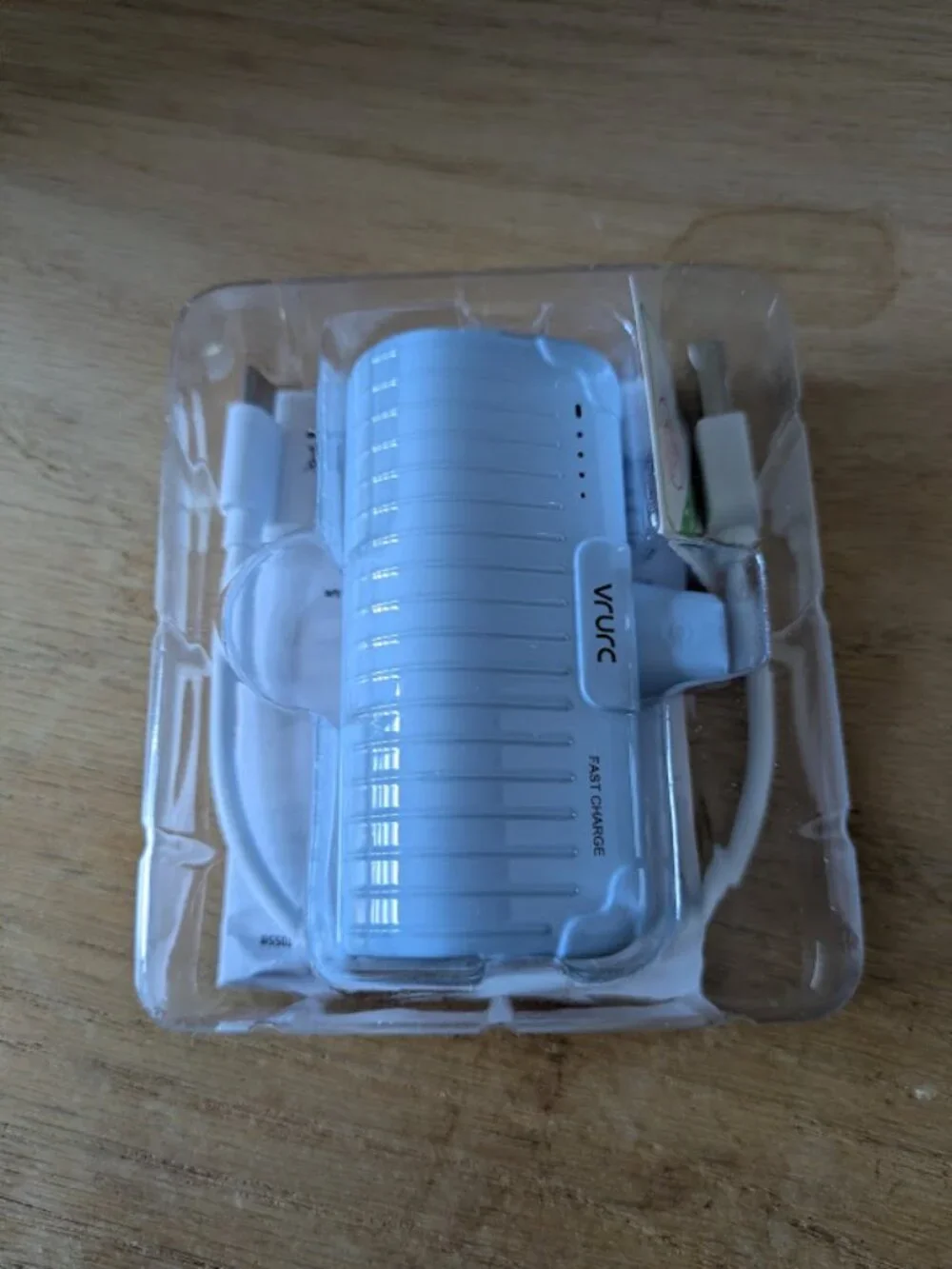 VRURC T0558 Mini 5000mAh Portable Power Bank NWT